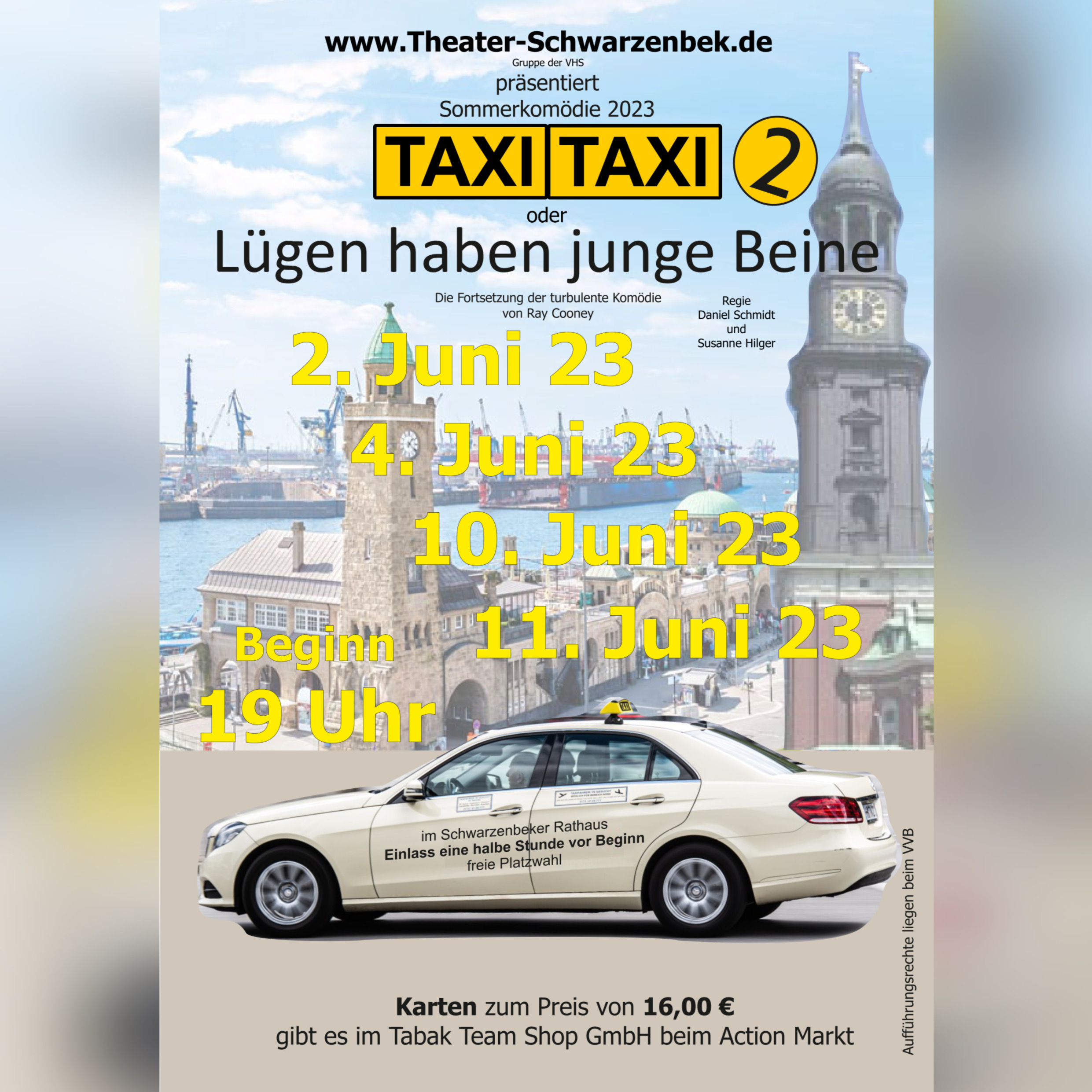 Taxi Taxi 2 Theater Schwarzenbek